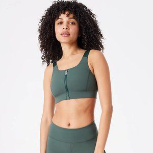Outdoor Voices Powerhouse Bra in Evergreen NWT (L/XL - D Cup)